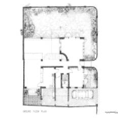 Coomaraswamy House, Ground Floor Plan, CA